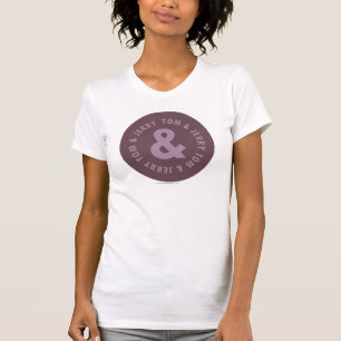 Tom and Jerry Round Logo 9 T-Shirt