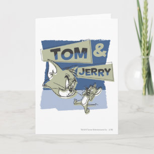 Tom and Jerry Scaredey Mouse Card