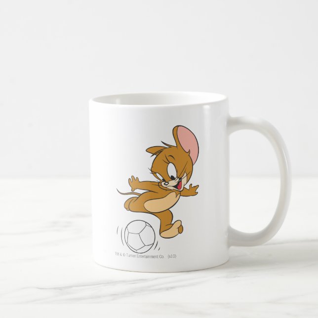 Tom and Jerry Soccer 2 Coffee Mug (Right)