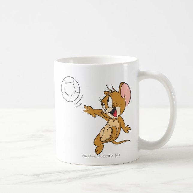 Tom and Jerry Soccer (Football) 1 Coffee Mug (Right)