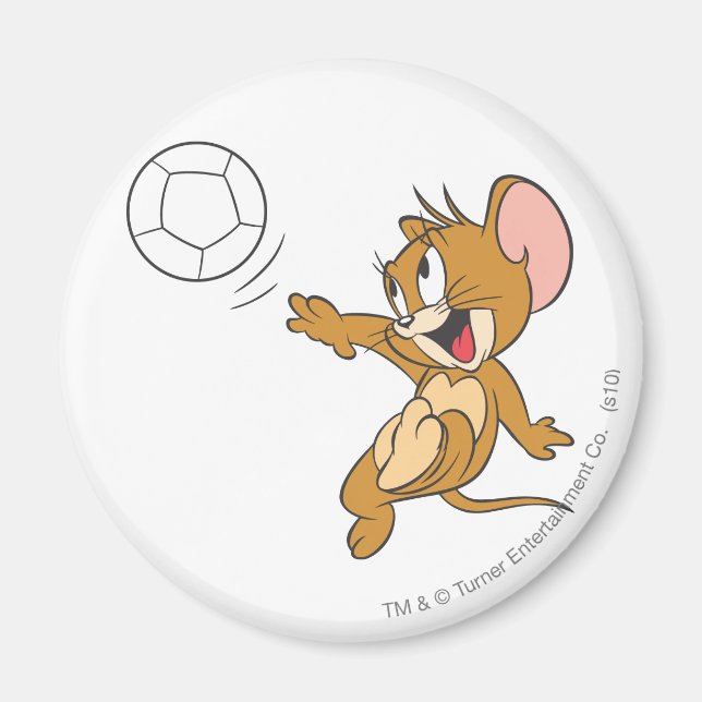 Tom and Jerry Soccer (Football) 1 Magnet (Front)