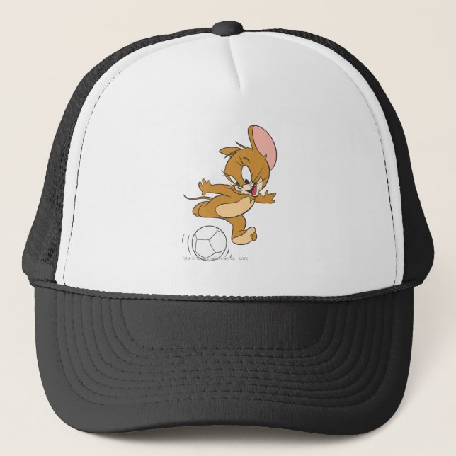 Tom and Jerry Soccer (Football) 2 Trucker Hat (Front)