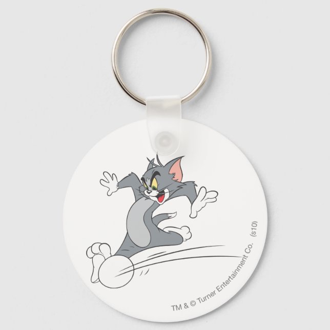 Tom and Jerry Soccer (Football) 3 Key Ring (Front)