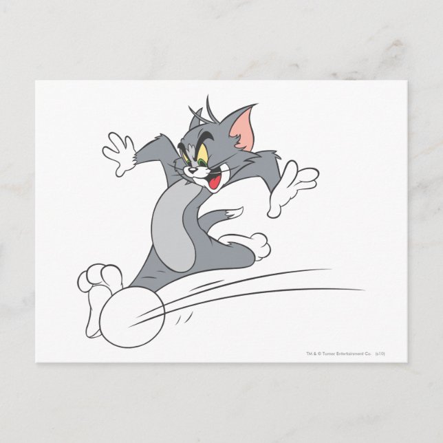 Tom and Jerry Soccer (Football) 3 Postcard (Front)