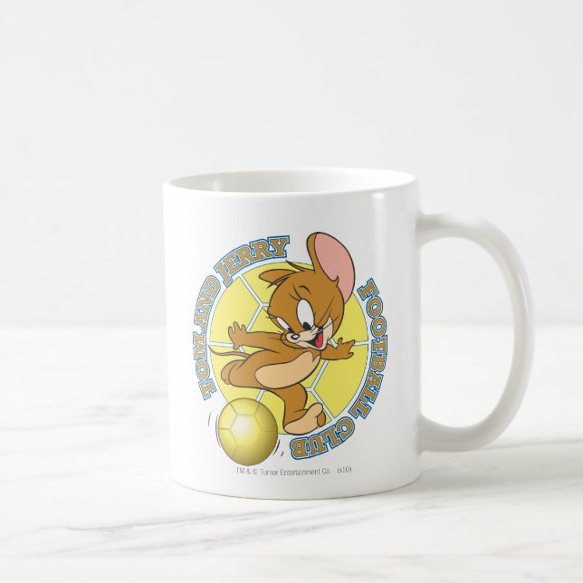 Tom and Jerry Soccer (Football) 4 Coffee Mug (Right)