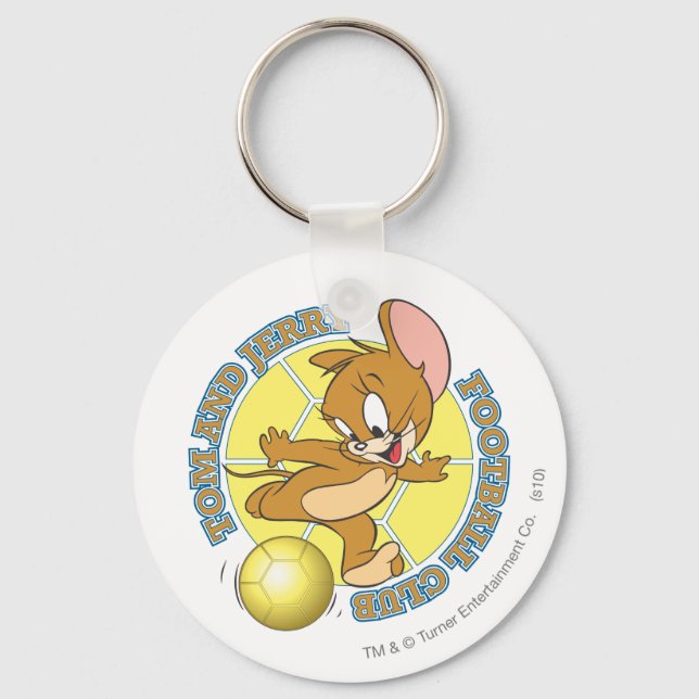 Tom and Jerry Soccer (Football) 4 Key Ring (Front)