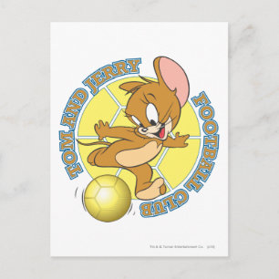 Tom and Jerry Soccer (Football) 4 Postcard