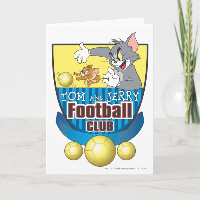 Tom and Jerry Soccer (Football) 5 Card (Front)