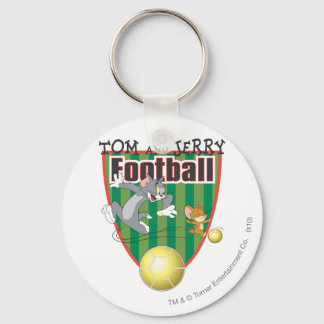 Tom and Jerry Soccer (Football) 6 Key Ring