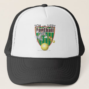 Tom and Jerry Soccer (Football) 6 Trucker Hat