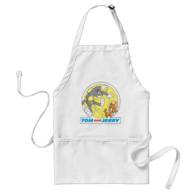 Tom and Jerry Soccer (Football) 8 Standard Apron (Front)