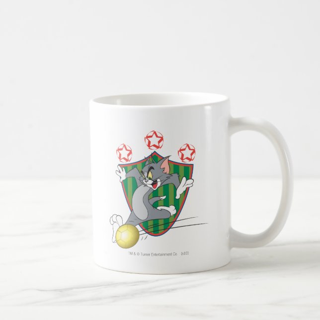 Tom and Jerry Soccer (Football) 9 Coffee Mug (Right)