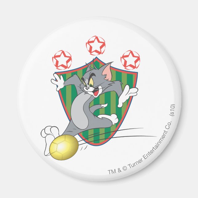 Tom and Jerry Soccer (Football) 9 Magnet (Front)