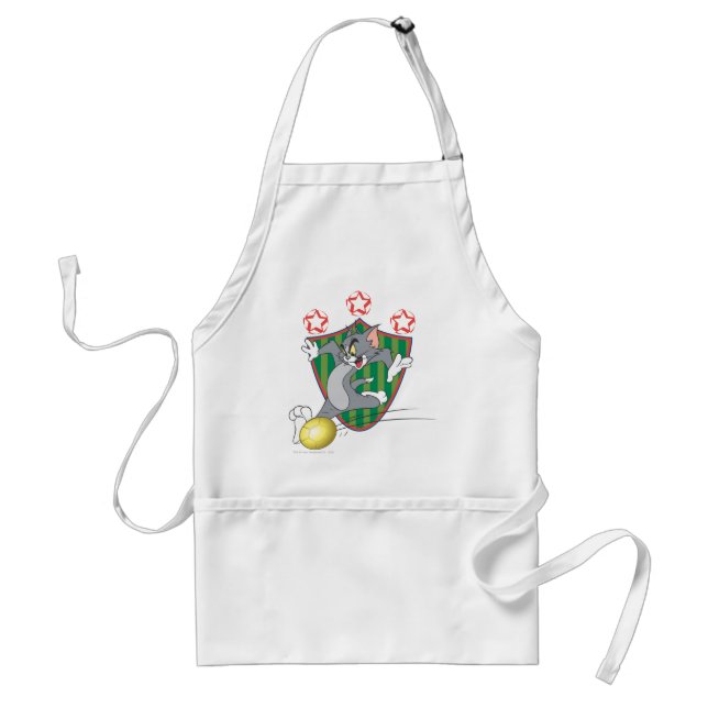Tom and Jerry Soccer (Football) 9 Standard Apron (Front)