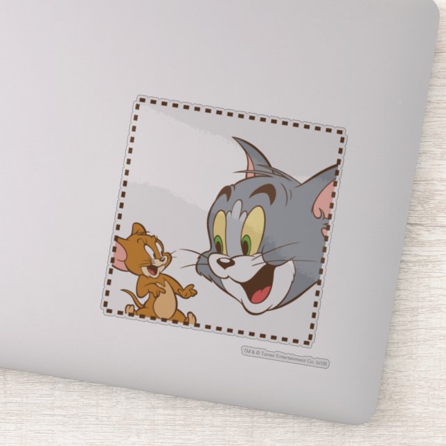 Tom and Jerry Stamp (Detail)