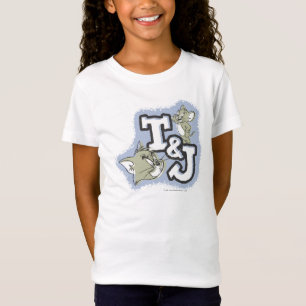 Tom and Jerry T&J Logo T-Shirt