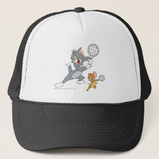 Tom and Jerry Tennis Stars 1 Trucker Hat