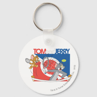 Tom and Jerry Tennis Stars 4 Key Ring