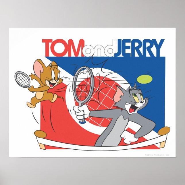 Tom and Jerry Tennis Stars 4 Poster (Front)