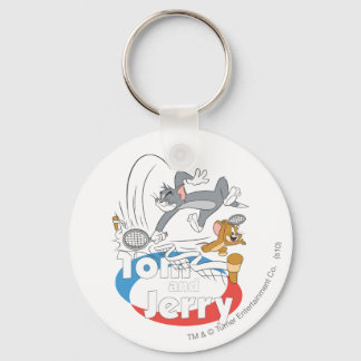 Tom and Jerry Tennis Stars 7 Key Ring