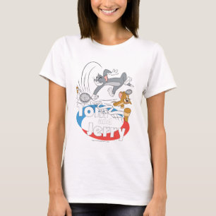 Tom and Jerry Tennis Stars 7 T-Shirt
