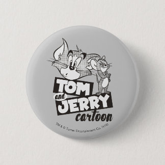 Tom And Jerry | Tom And Jerry Cartoon 6 Cm Round Badge