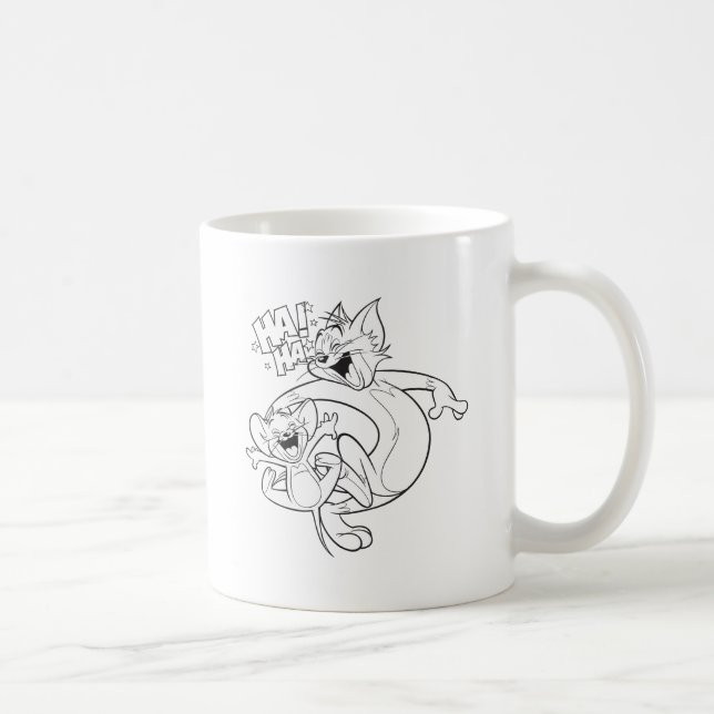 Tom And Jerry | Tom And Jerry Laughing Coffee Mug (Right)
