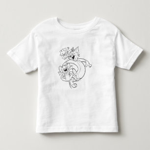 Tom And Jerry   Tom And Jerry Laughing Toddler T-Shirt