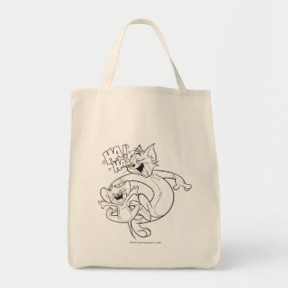 Tom And Jerry | Tom And Jerry Laughing Tote Bag