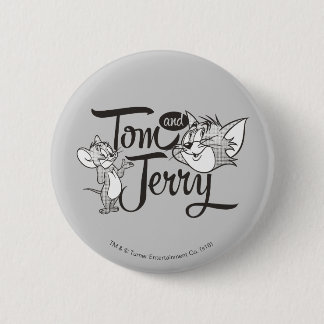 Tom And Jerry | Tom And Jerry Looking Sweet 6 Cm Round Badge