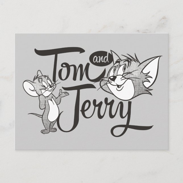 Tom And Jerry | Tom And Jerry Looking Sweet Postcard (Front)