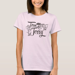 Tom And Jerry T Shirts Shirt Designs Zazzle Uk - long t shirt with collar tom and jerry roblox