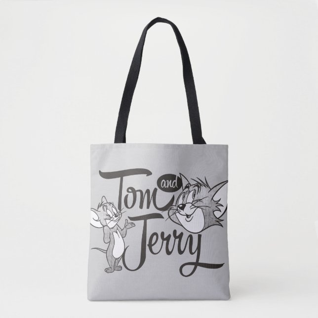 Tom And Jerry | Tom And Jerry Looking Sweet Tote Bag (Front)