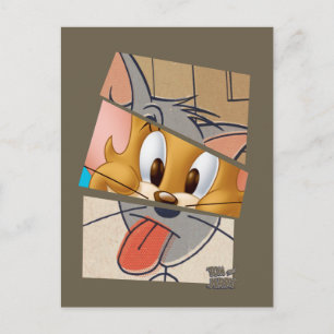 Tom And Jerry   Tom And Jerry Mashup Postcard
