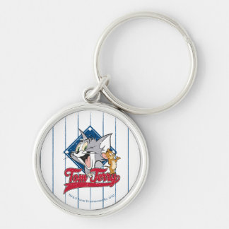 Tom And Jerry | Tom And Jerry On Baseball Diamond Key Ring