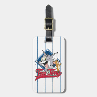 Tom And Jerry | Tom And Jerry On Baseball Diamond Luggage Tag