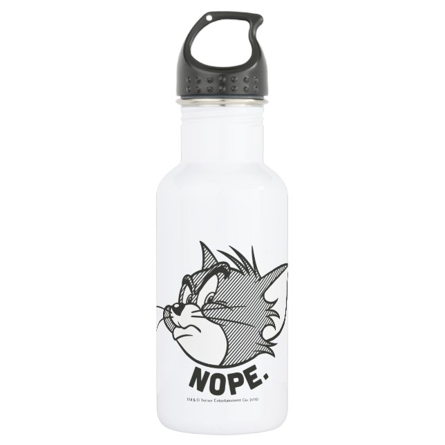 Tom And Jerry | Tom Says Nope 532 Ml Water Bottle (Front)