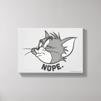 Tom And Jerry | Tom Says Nope Canvas Print
