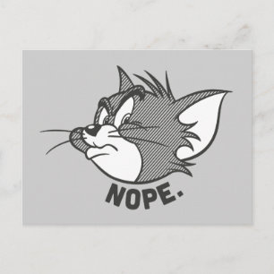 Tom And Jerry   Tom Says Nope Postcard
