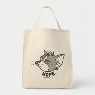 Tom And Jerry   Tom Says Nope Tote Bag