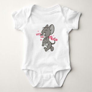 Tom and Jerry Tough Mouse 3 Baby Bodysuit