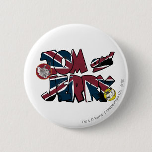 Tom and Jerry UK Overload 2 6 Cm Round Badge