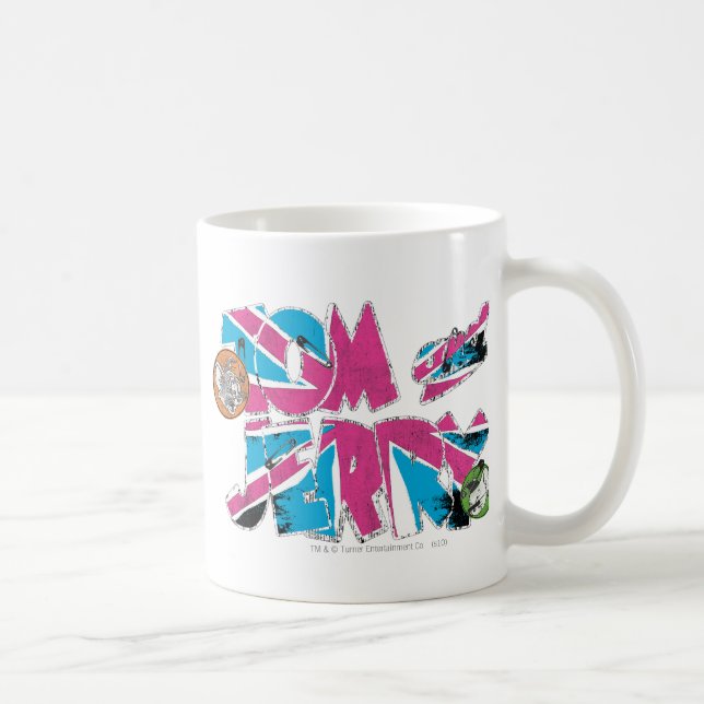 Tom and Jerry UK Overload Coffee Mug (Right)