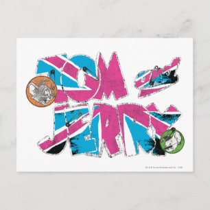 Tom and Jerry UK Overload Postcard