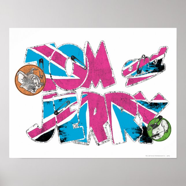 Tom and Jerry UK Overload Poster (Front)