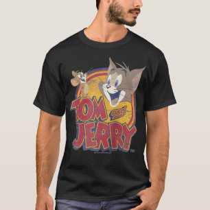 Tom and Jerry Water Damaged colors T-Shirt