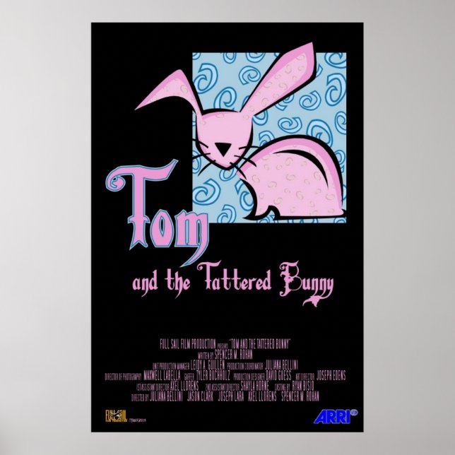 Tom and the Tattered Bunny Poster (Front)