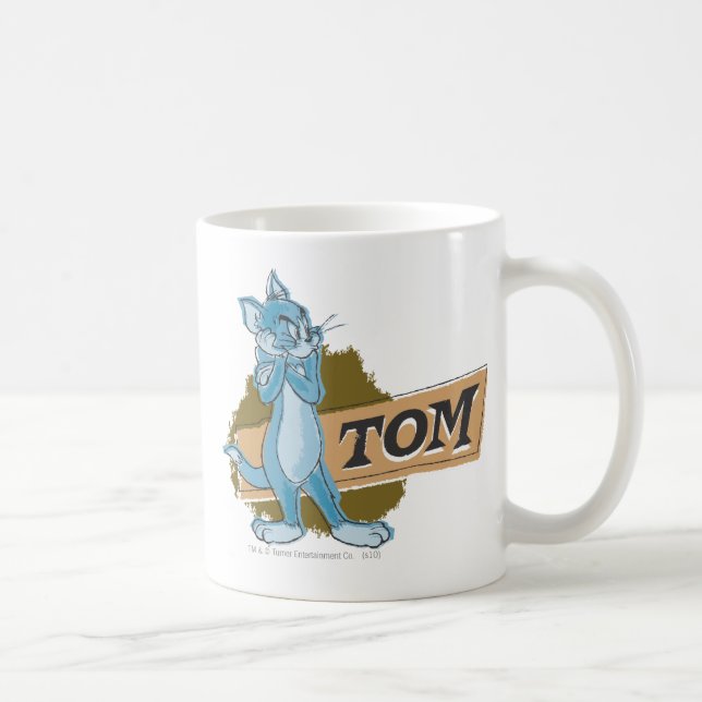 Tom Attitude Logo Coffee Mug (Right)