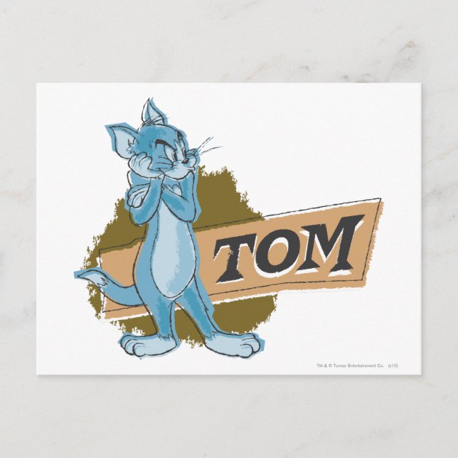 Tom Attitude Logo Postcard (Front)