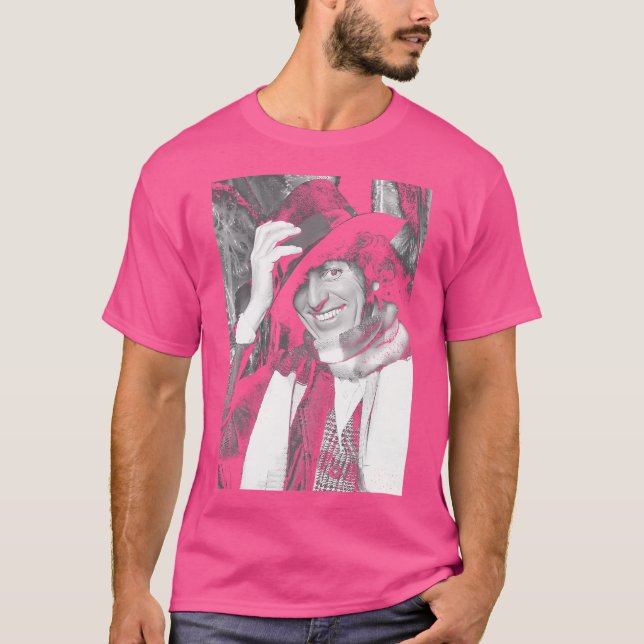 Tom Baker The Fourth Doctor Who 1975 T-Shirt (Front)